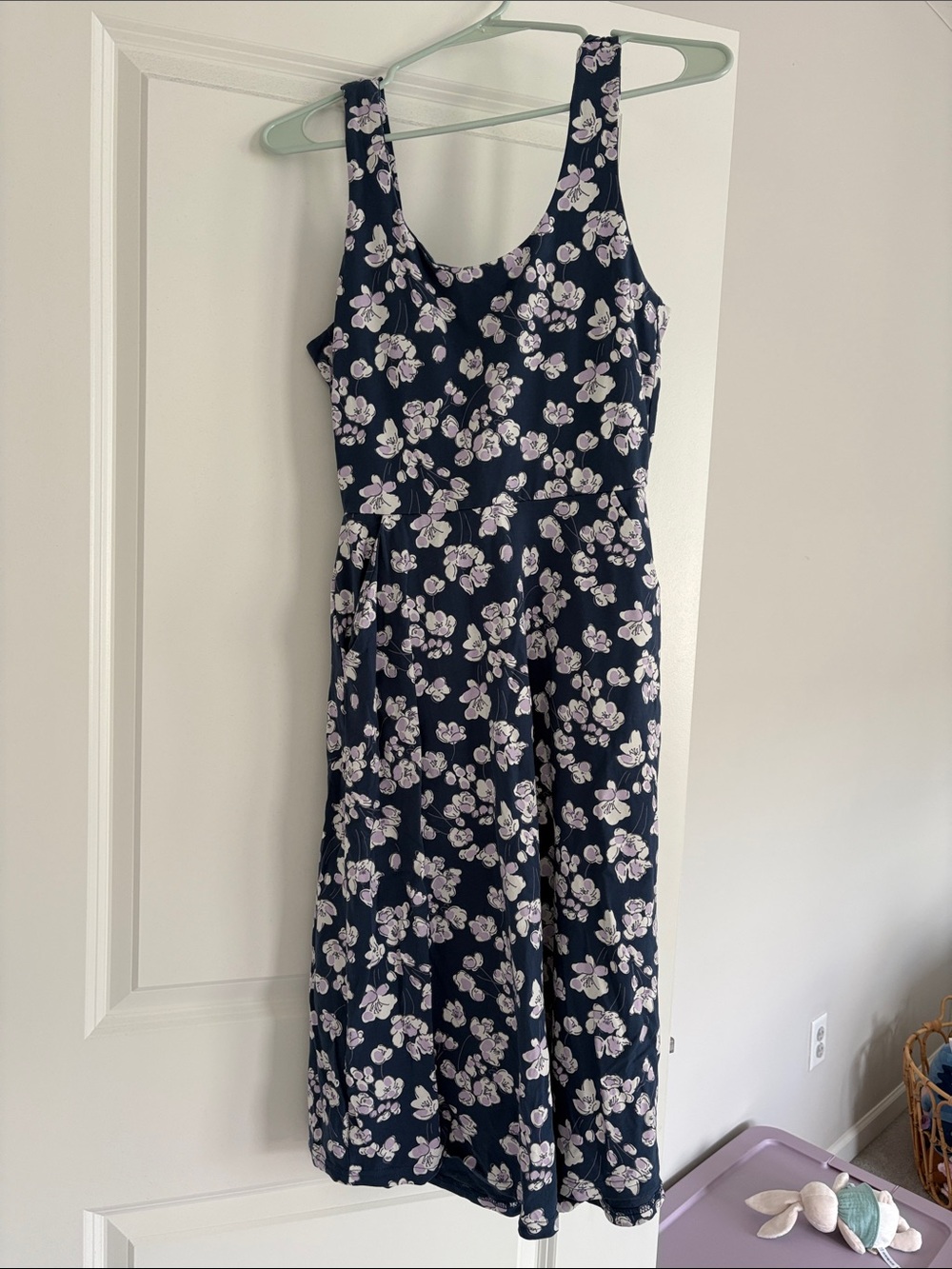 Pact Organic Cotton Tie-back Midi Dress